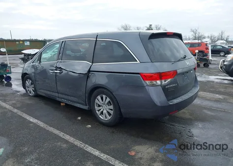 2016 Honda Odyssey Ex-L from USA, damaged, VIN 5FNRL5H65GB123227